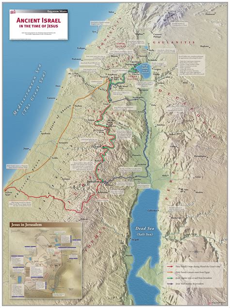 Challenges of implementing MAP Israel Map In Jesus' Time